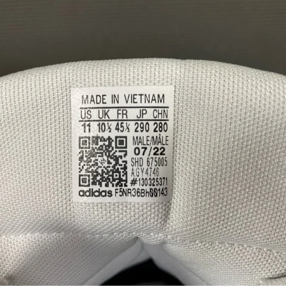 🆕 Adidas Hoops 3.0 Mid Friendship Day Basketball Shoe Sneaker Men’s US 11 White - Picture 9 of 13